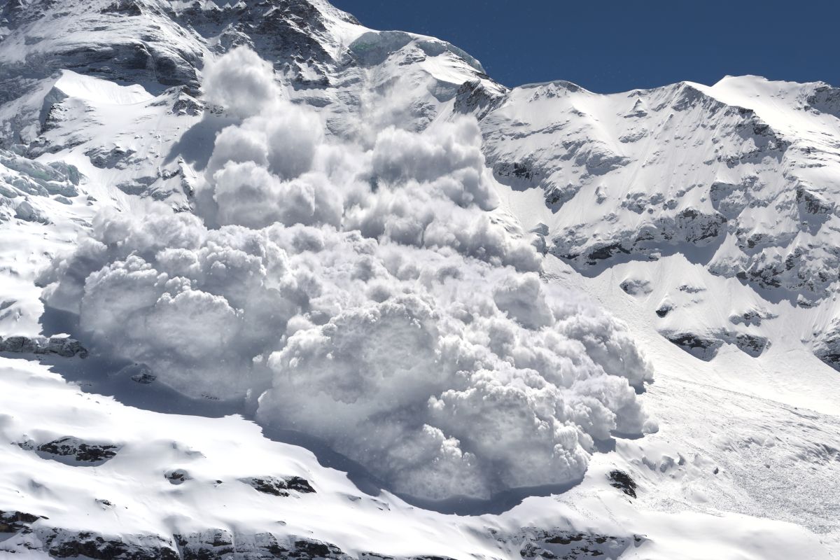 Valanga di neve