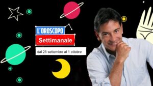 Oroscopo Paolo Fox settimana dal 25 settembre al 1 ottobre Oroscopo Paolo Fox settimana dal 25 settembre al 1 ottobre