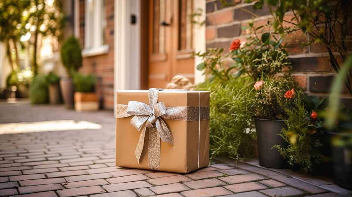 vecteezy elegante regalo negozio consegna postale servizio e lusso 29311852