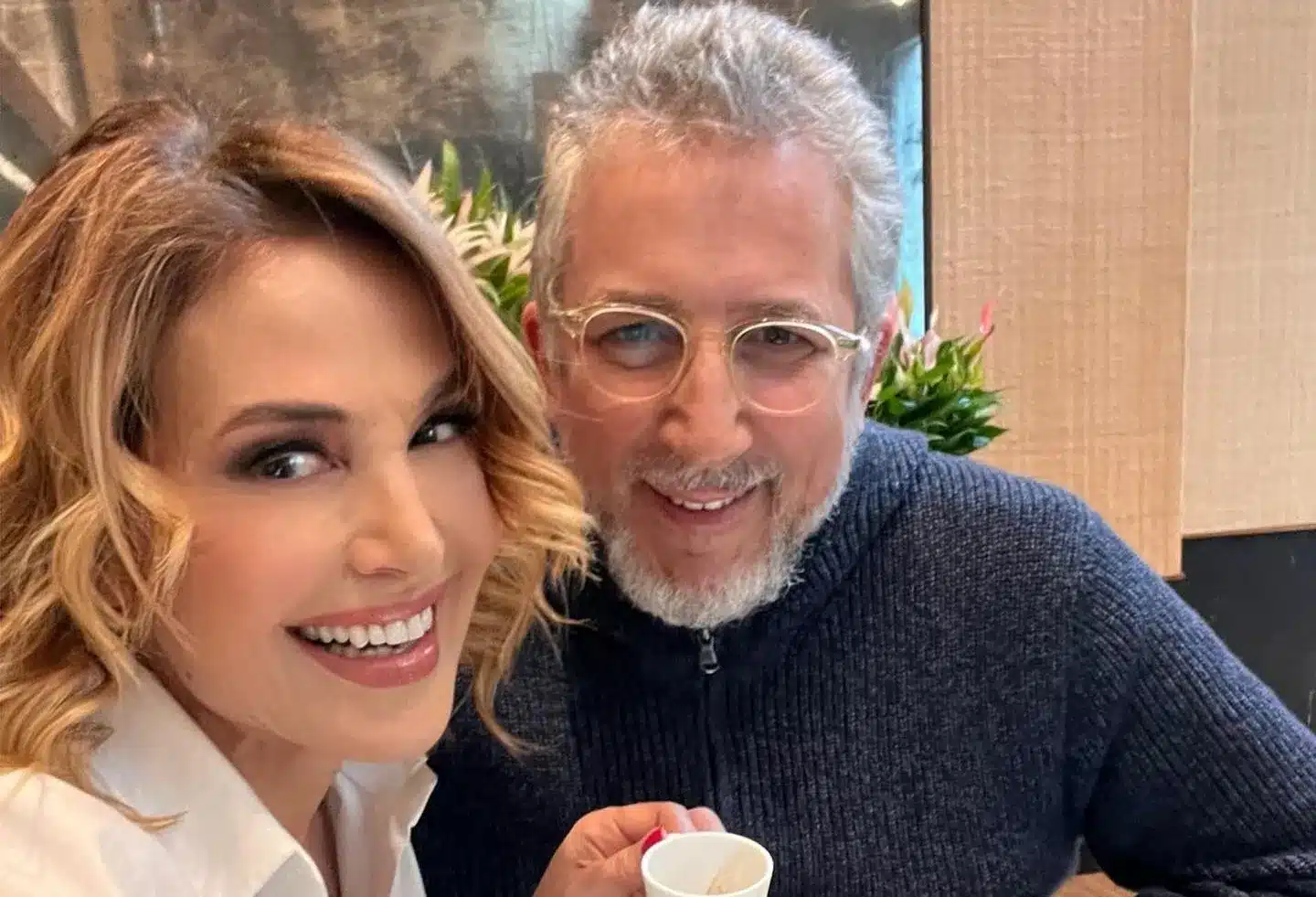 Barbara DUrso e Lucio Presta Foto