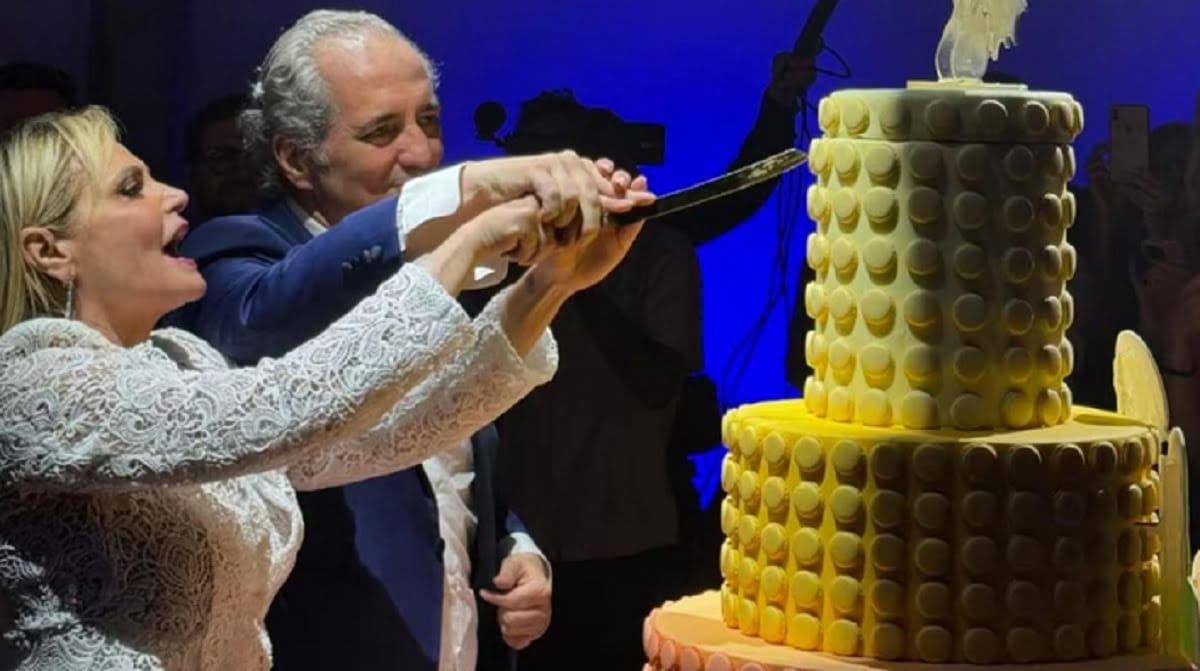 Simona Ventura e Giovanni Terzi il pre wedding a Milano