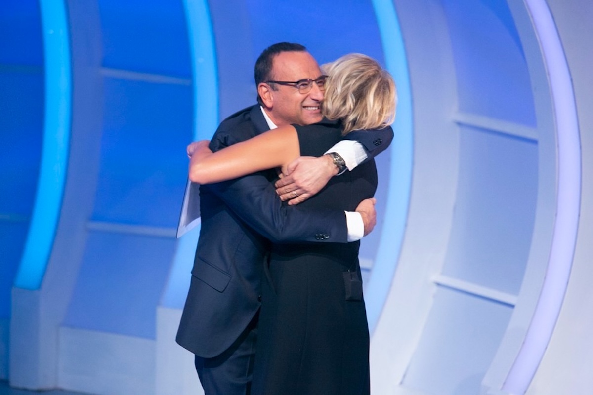 sanremo 2025 maria de filippi carlo conti