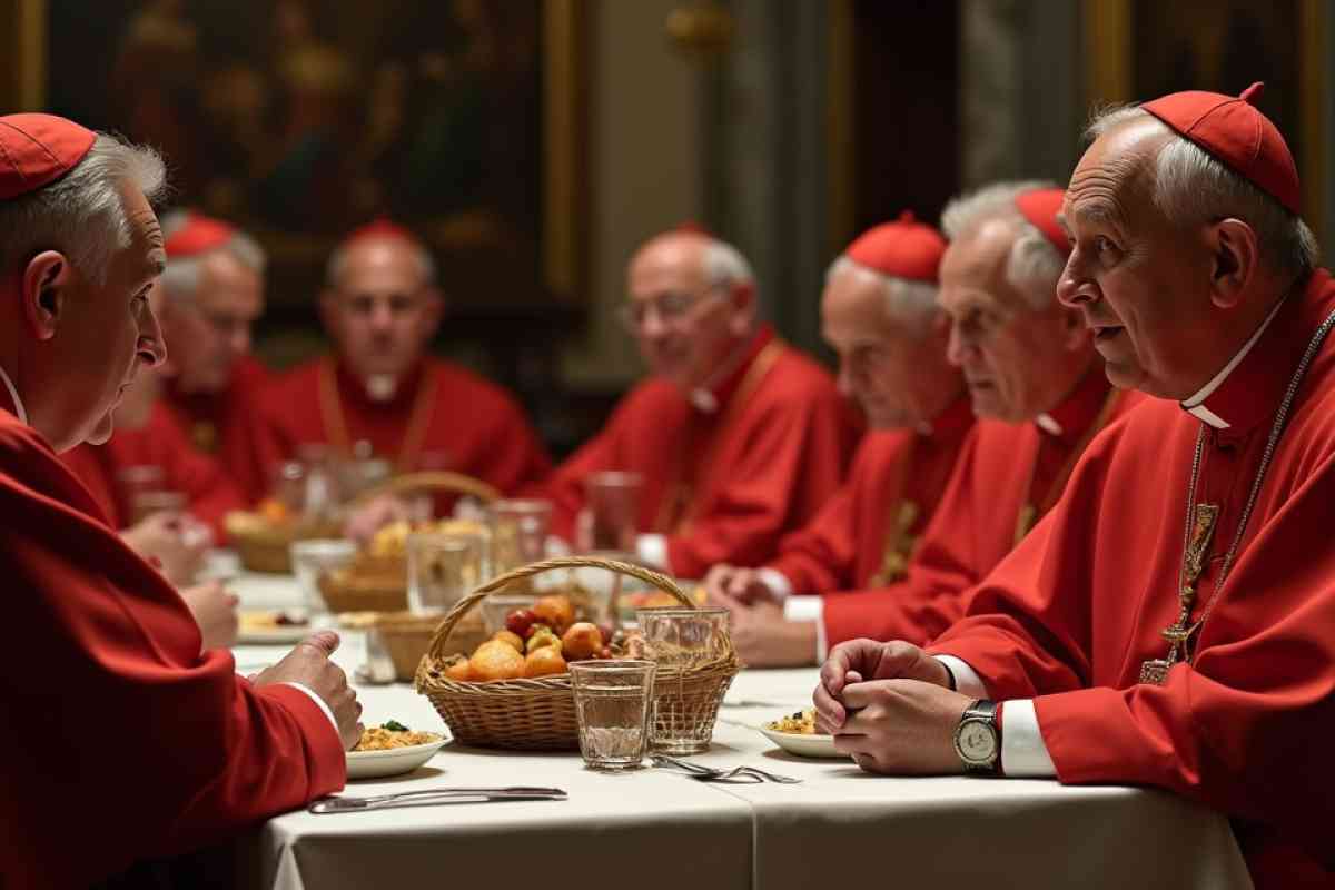 Cosa mangiano i Cardinali durante il Conclave? Il menù segreto dentro le mura vaticane