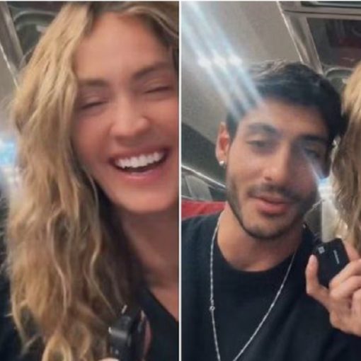 Helena Prestes e Javier Martinez di nuovo insieme: il video in treno smentisce ogni crisi
