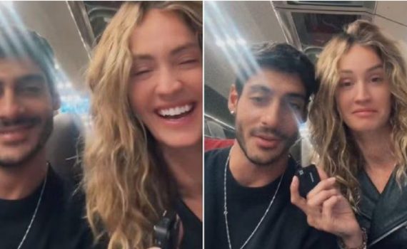 Helena Prestes e Javier Martinez di nuovo insieme: il video in treno smentisce ogni crisi