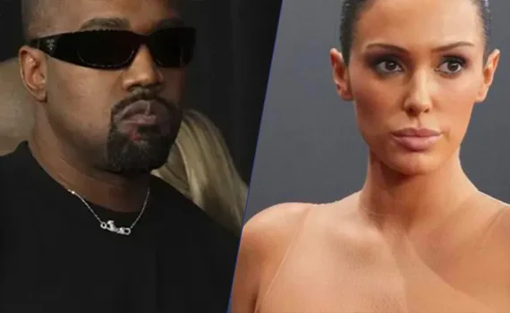 Bianca Censori choc a New York: sfila per strada con un bikini fatto di caramelle