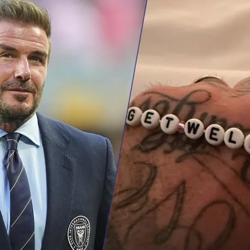 Le foto di David Beckham in ospedale pubblicate da Victoria scatenano i fan