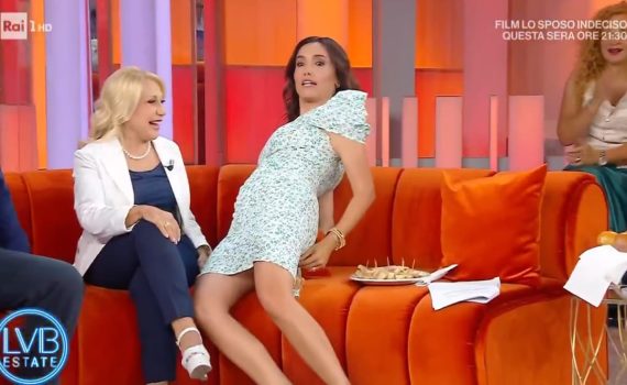 Caterina Balivo sfiora l’incidente in diretta: salva per un soffio a La Volta Buona