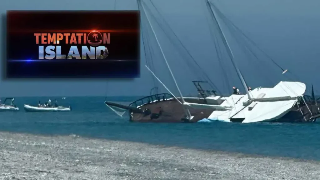 Temptation Island 2025: affonda la barca del programma durante le riprese in Calabria