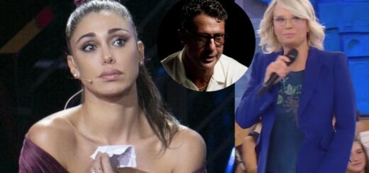 Belen Rodriguez risponde a Corona: rapporti con Maria De Filippi impeccabili