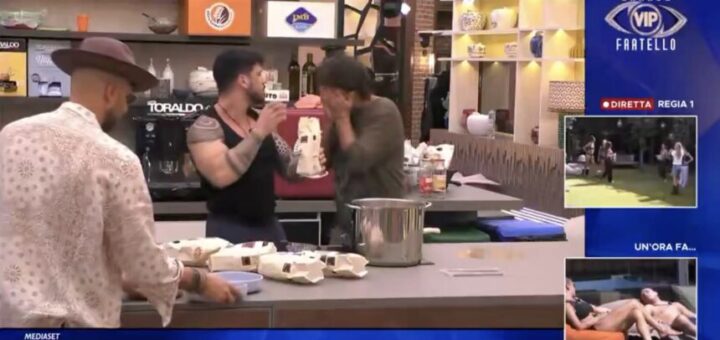 Simone Annicchiarico squalificato dal Grande Fratello Vip: cosa è successo