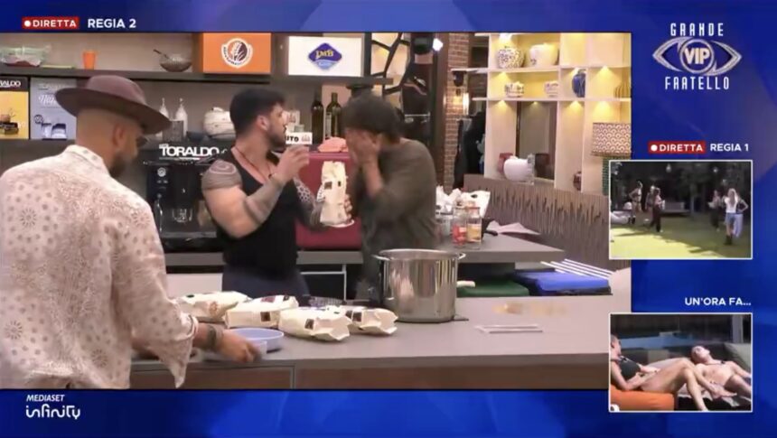 Simone Annicchiarico squalificato dal Grande Fratello Vip: cosa è successo