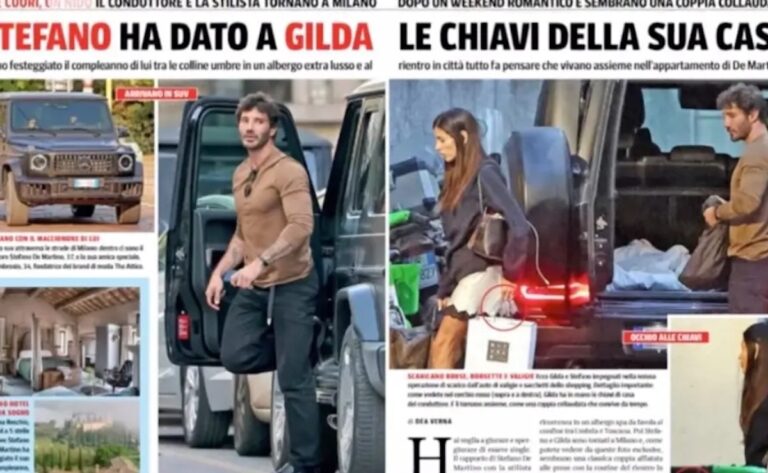 Stefano De Martino, Gilda Ambrosio avrebbe le chiavi di casa